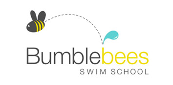 Bumble Bees Swim School Logo - Splash
